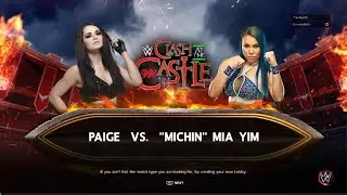 WWE 2K23 - Paige vs. 