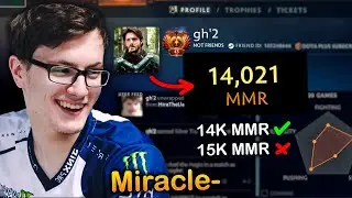Miracle- finally hits 14K MMR with this game...