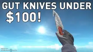 CSGO - BEST GUT KNIVES UNDER $100 | 2019