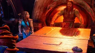 Kratos Tries To Prevent Brok Death | God Of War Ragnarok Game