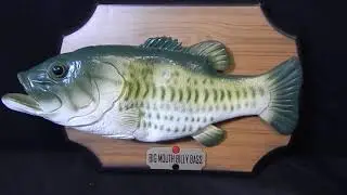 BIG MOUTH BILLY BASS SINGING FISH TAKE ME TO THE RIVER DON'T WORRY BE HAPPY EBAY PRODUCT TEST