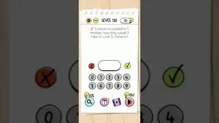 Brain test level 130 131 132 133 walkthrough solution
