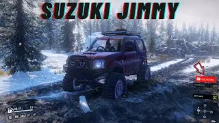 SnowRunner Mod Review | SUZUKI JIMMY!