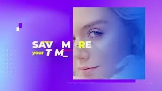 Grip Modern Gradient Typography Opener Promotion Instagram Stories | Typography Intro Animation