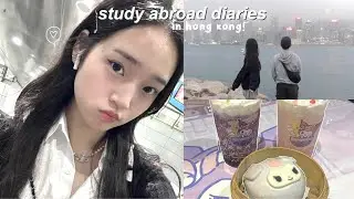 STUDYING ABROAD in hong kong☁️: macau trip, what i eat, kuromi ramen, long lectures, cute shopping