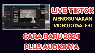 CARA LIVE TIKTOK DENGAN REKAMAN VIDEO 2024 | BARU