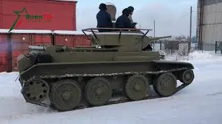 Капитальный ремонт БТ-7 на «Линии Сталина»