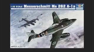 Trumpeter 1/32 Messerschmitt Me 262 A-1a Scale Model Review