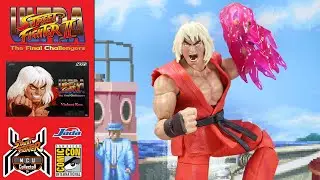 Jada Toys Ultra Street Fighter 2 VIOLENT KEN SDCC Exclusive Deluxe Figure Review