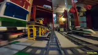 Travel 7 Laps around massive LEGO Garden Train Set