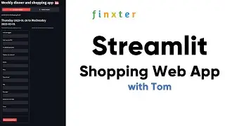 How I Created a Weekly Shopping List and Recipe App in Streamlit