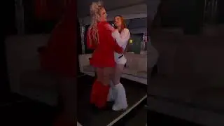 Jenna star and Emily knight dance