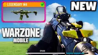 *NEW* LEGENDARY M4 - VOLTAGE 😍 (WARZONE MOBILE)