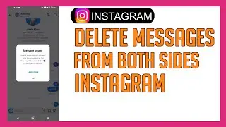 How To Delete Instagram Messages From Both Sides