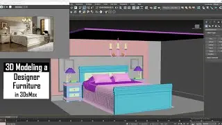 3D Modeling in 3dsMax I How To Model Designer Furniture.