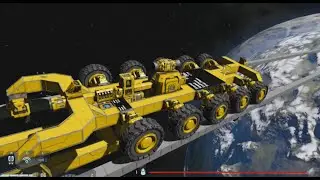 По шоссе с ветерком на Землю. Space Engineers,