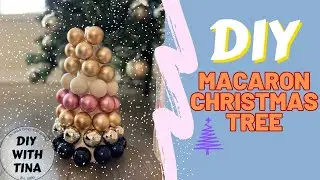 🎄DIY ornaments tree | DIY super Christmas tree out of ornaments (Dollar Tree)