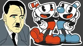 Hitler plays Cuphead