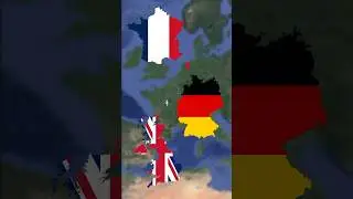 Let’s Compare France, Germany, and the UK! 🇫🇷 🇩🇪 🇬🇧 #shorts