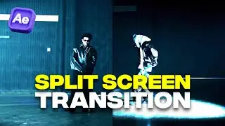 SPLIT SCREEN FLASH TRANSITION (After Effects)