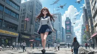 The Girl Who Reached for Infinity...TG TF Voiceover Comic Dub giantess stories.