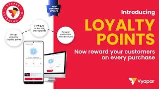 How to use Loyalty Points | Now reward your customers on each purchase | Mobile I VyaparApp