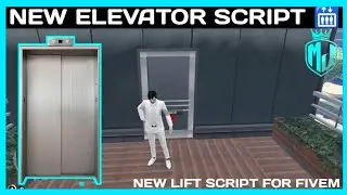 QBCore New LIFT SCRIPT 🛗 *FREE* | FiveM Roleplay Scripts | FiveM Tutorial 2023 | MJ DEVELOPMENT