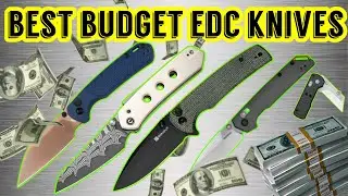 BEST BUDGET EDC Knives of 2024! Affordable Folding Knives For Everyone Under $80