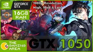 Persona 5 Strikers GTX 1050