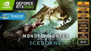 MONSTER HUNTER WORLD - RTX 3060 - i5 10400F