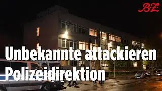 Berlin-Lichtenberg | Unbekannte attackieren Polizeidirektion