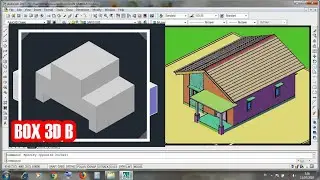 472 BOX CUBE A 3D AUTOCAD