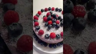 ПОСТНЫЙ ЯГОДНЫЙ ЧИЗКЕЙК БЕЗ ВЫПЕЧКИ Мой ТГ https://t.me/alena_matichina