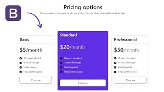 How to make responsive pricing table using bootstrap & CSS - Responsive design tutorial