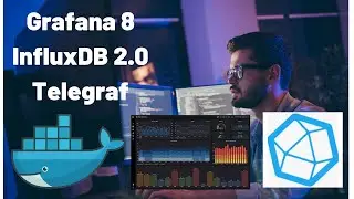 Grafana 8 InfluxDB 2  and Telegraf | Create First Grafana Dashboard