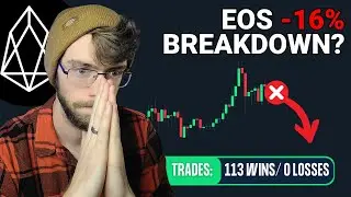 EOS -16% CRASH Incoming? Whales Dumping!! (CATCH THE BOTTOM) | $EOS Price Prediction