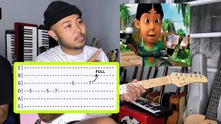 Tutorial Melodi Gitar Backsound Mail Naik Sepeda 