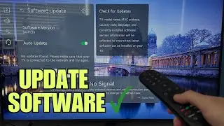 How To Update Firmware on LG Smart TV