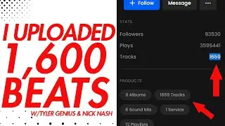 I Uploaded 1600 Beats to Beatstars And...