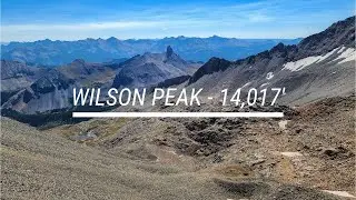 Colorado 14ers - Wilson Peak in 4k!