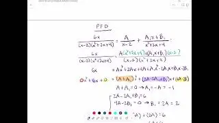 Calculus II 8.5 Partial Fractions Part 3:Nonrepeating Quadratic Factors