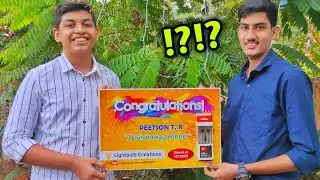 Giveaway Winnerന് Live ആയി Gift കൊടുത്തപ്പോൾ