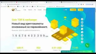 TOR corporation обзор. Как зарегистрироваться в Torcorporation? Пополнение в Torcorp.