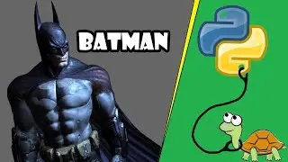 Batman Drawing in Python