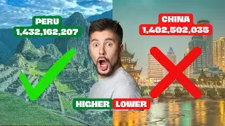 Higher or Lower Country Population