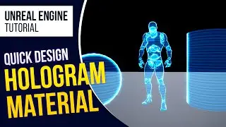 UE4 How to make Hologram Effects l Unreal Engine 4.26 (Tutorial)