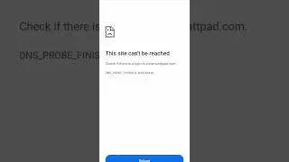 Wattpad website not working