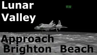 Lunar valley approach to Brighton Beach / Orbiter 2016