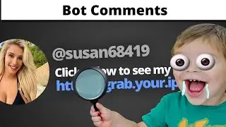 Bot Comments on YouTube be like
