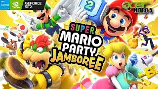 Super Mario Party Jamboree Acer Nitro 5 GTX1650 i5 9300H 16GB RAM